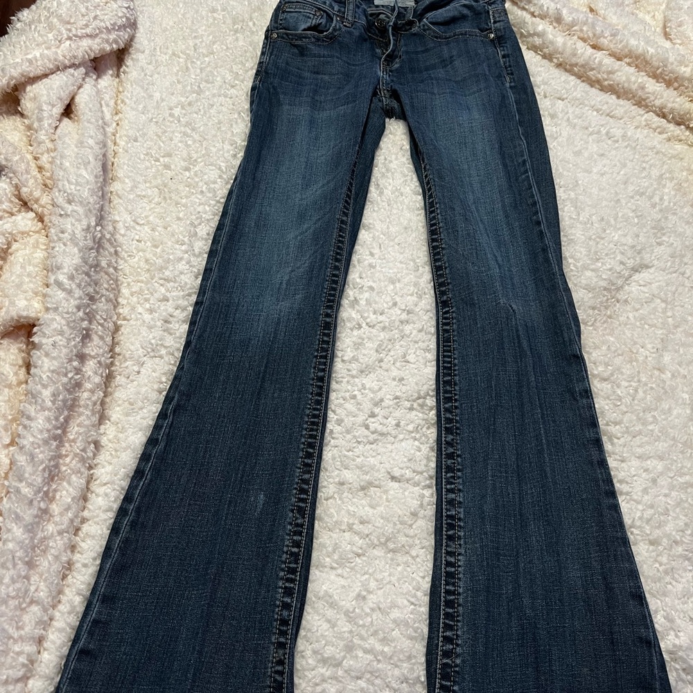 Stetson Blue Flare & Wide Leg Jeans